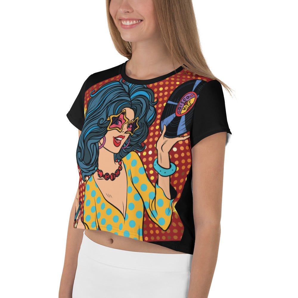 Women's Disco Diva Crop Top - BeExtra! Apparel & More