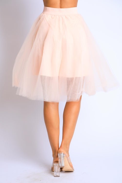 Women's Layered Knee Length Tutu Skirt - BeExtra! Apparel & More