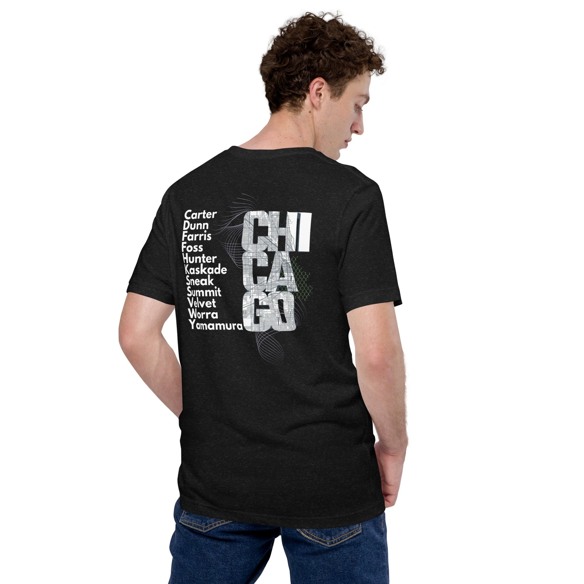 Chicago Legends Cotton T-shirt with Front Embroidery - BeExtra! Apparel & More