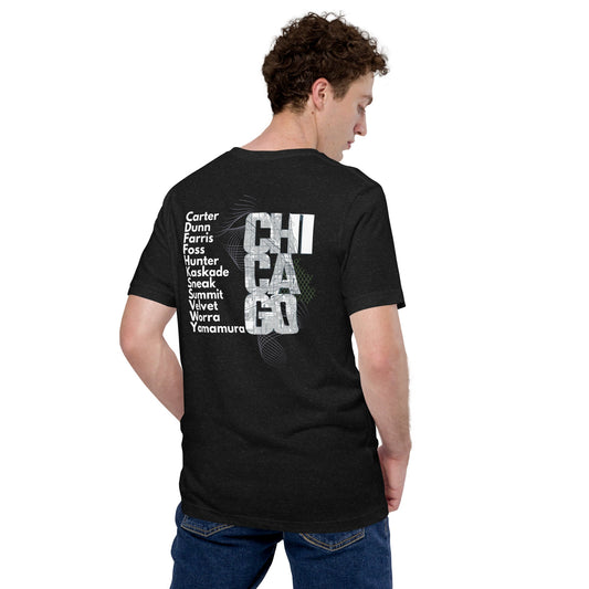 Chicago Legends Cotton T-shirt with Front Embroidery - BeExtra! Apparel & More