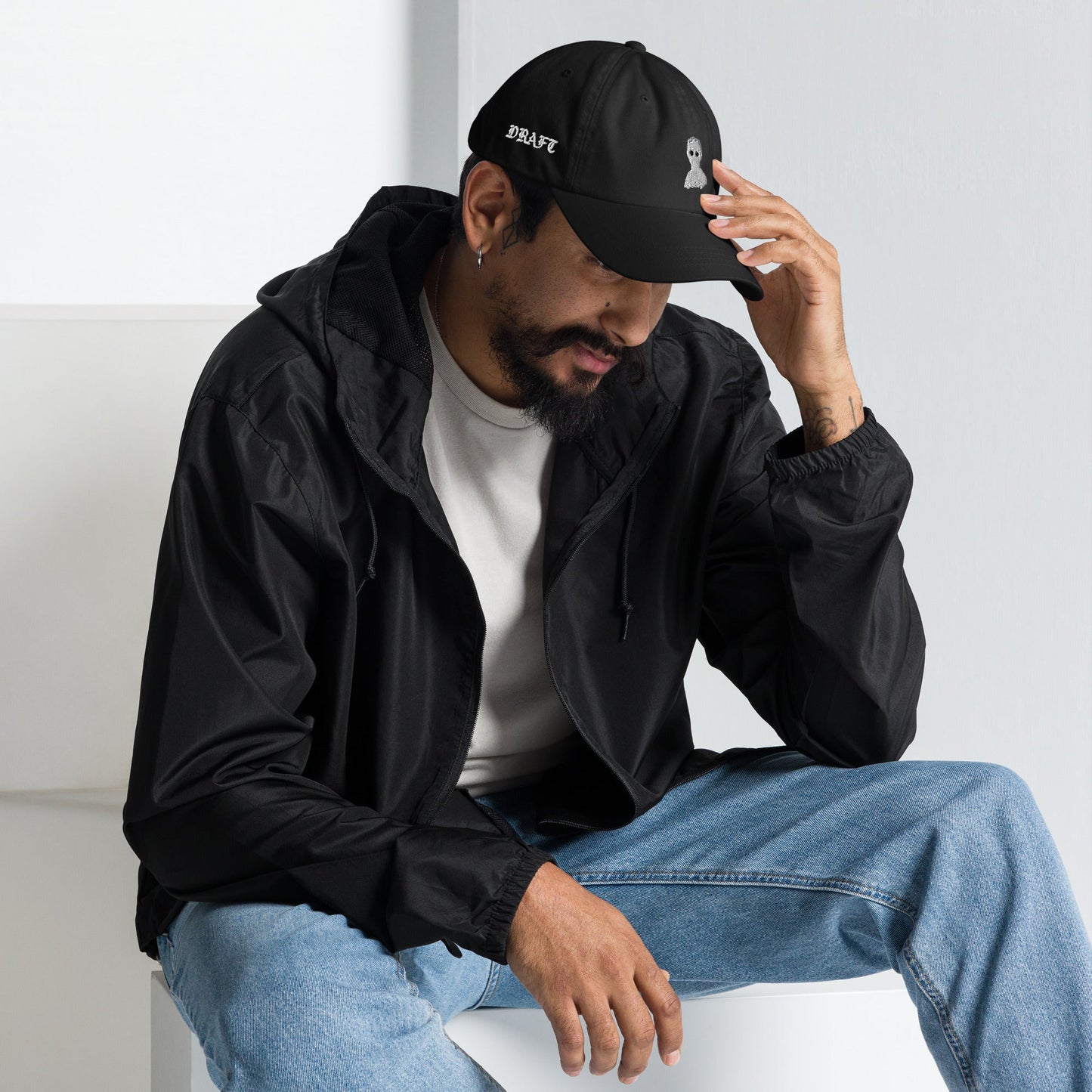 Draft Label Baseball Hat - BeExtra! Apparel & More