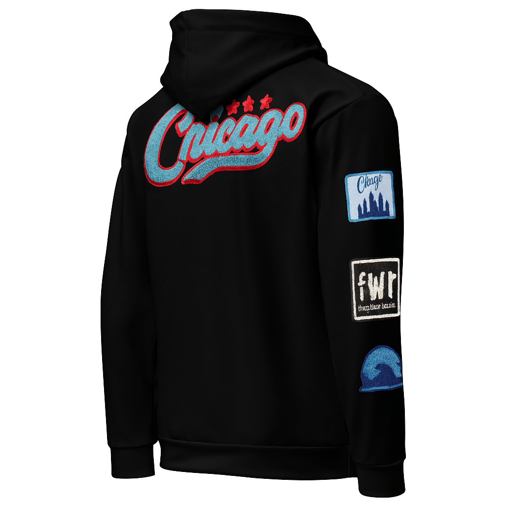 Farris Wheel Chicago Everything Hoodie - BeExtra! Apparel & More