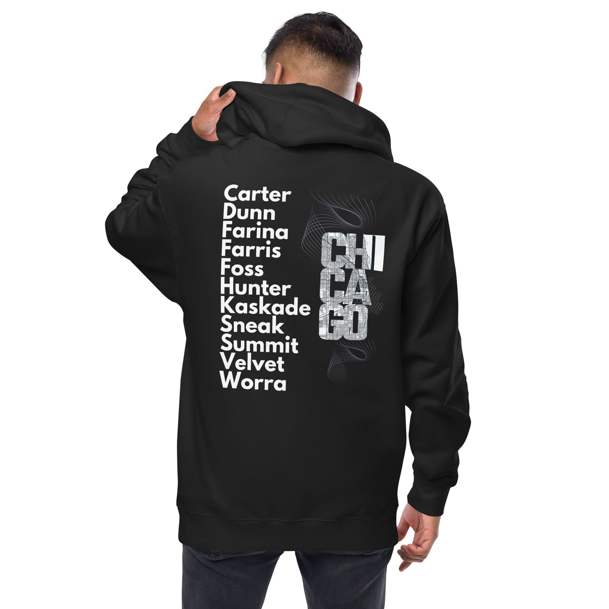 Farris Wheel Chicago Legends Zip - Up Hoody - BeExtra! Apparel & More