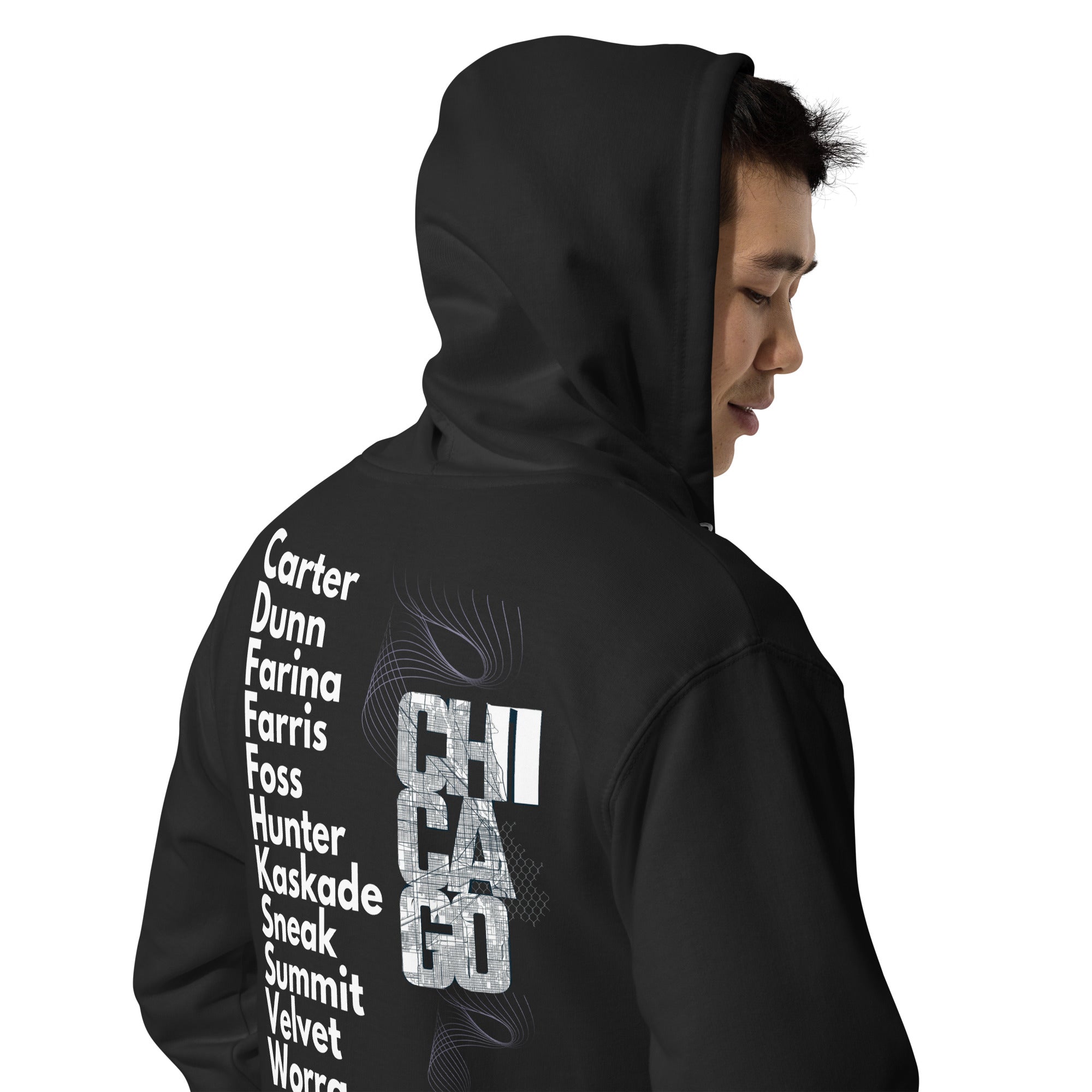 Farris Wheel Chicago Legends Zip-Up Hoody