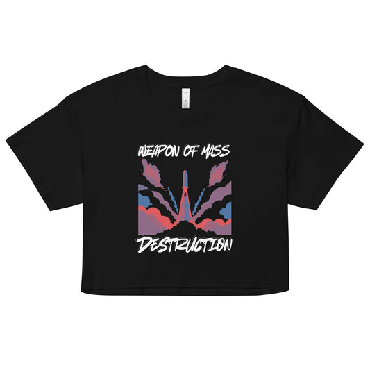Farris Wheel Mass Destruction Women’s Crop Top - BeExtra! Apparel & More