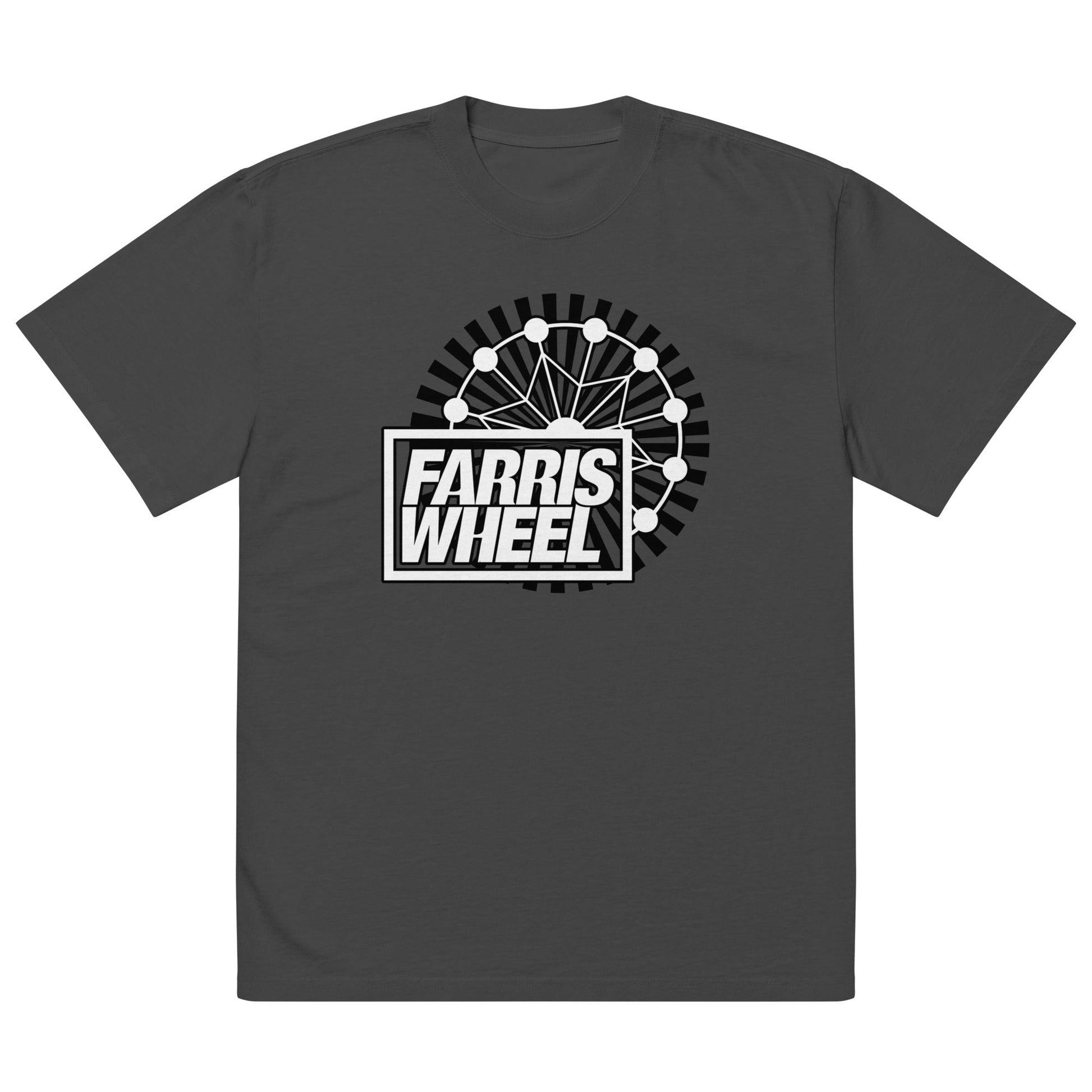 Farris Wheel Oversized Faded T-shirt - BeExtra! Apparel & More