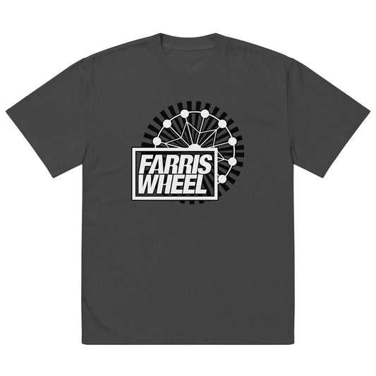 Farris Wheel Oversized Faded T-shirt - BeExtra! Apparel & More