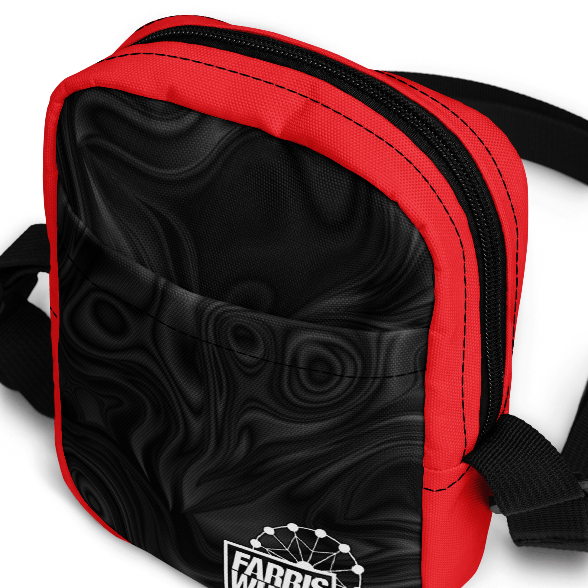 Farris Wheel Street Wear Crossbody Bag (Red) - BeExtra! Apparel & More