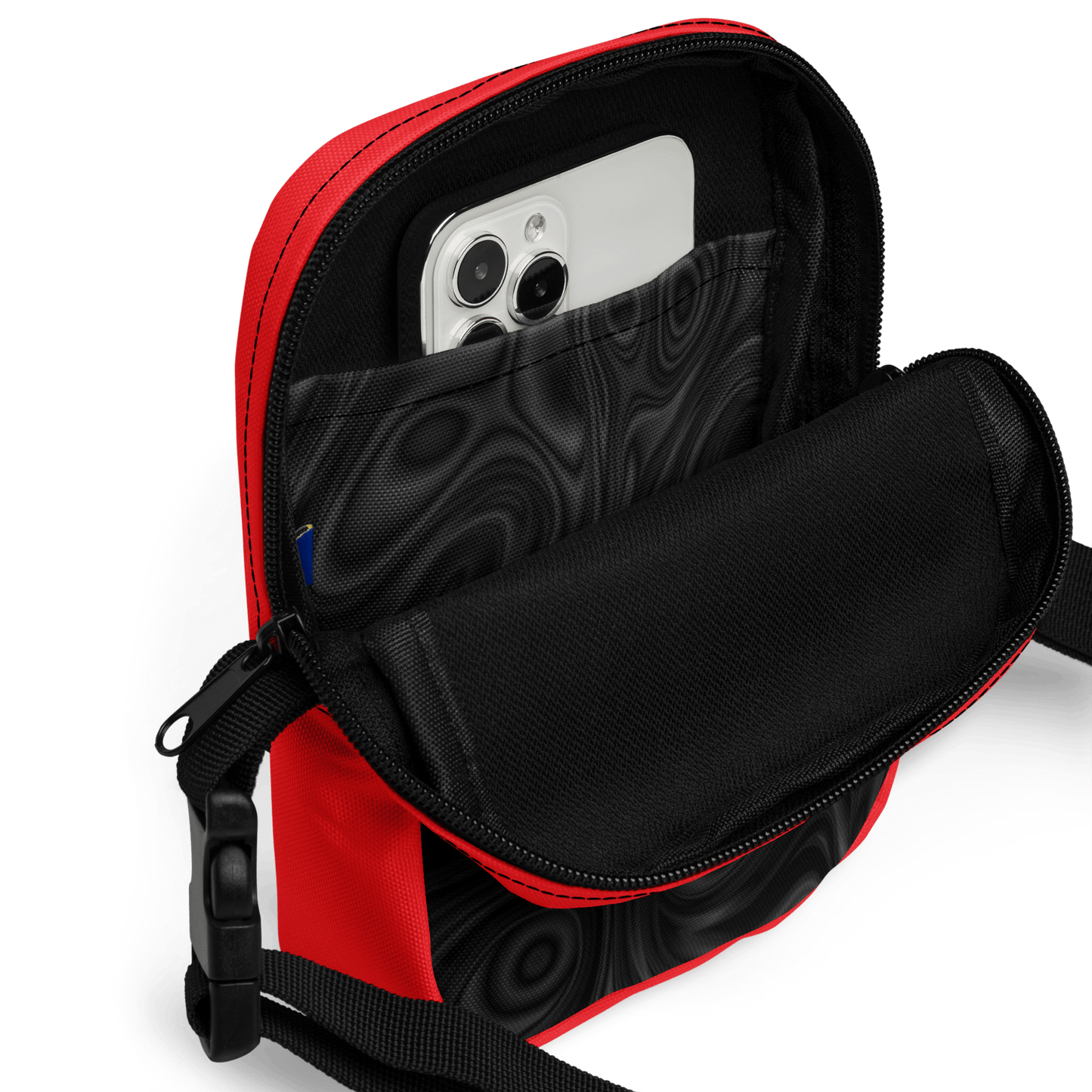 Farris Wheel Street Wear Crossbody Bag (Red) - BeExtra! Apparel & More