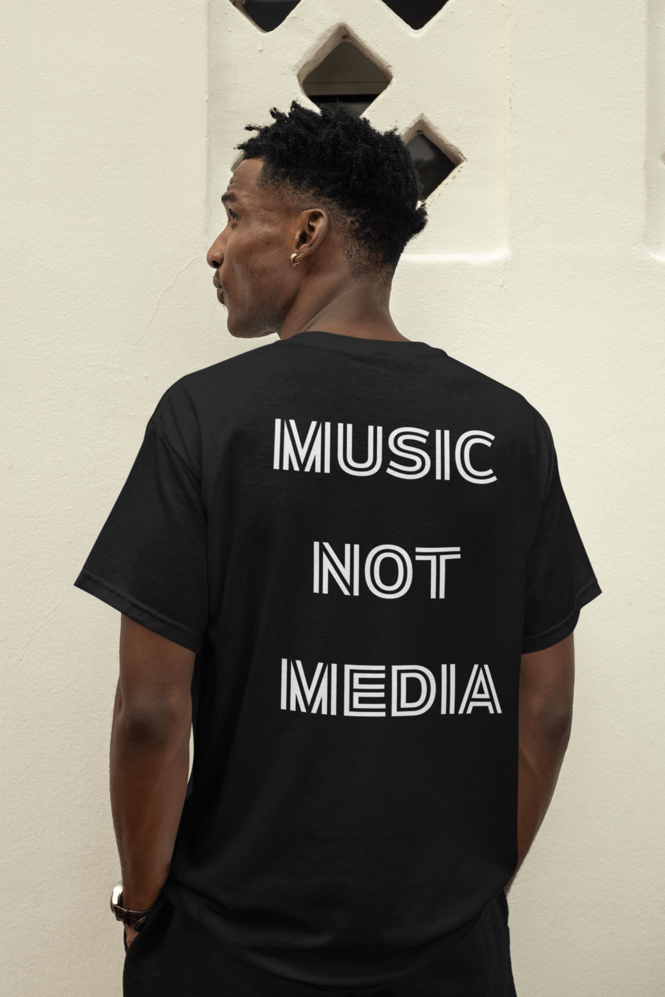 fWr Music Not Media Unisex t-shirt - BeExtra! Apparel & More