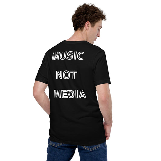 fWr Music Not Media Unisex t-shirt - BeExtra! Apparel & More