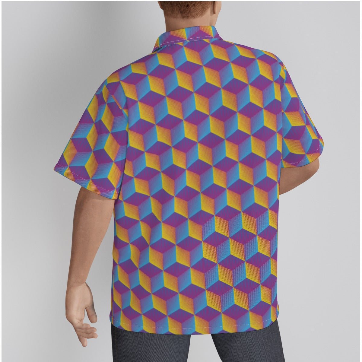 Kaleidoscope Men's Hawaiian Shirt - BeExtra! Apparel & More