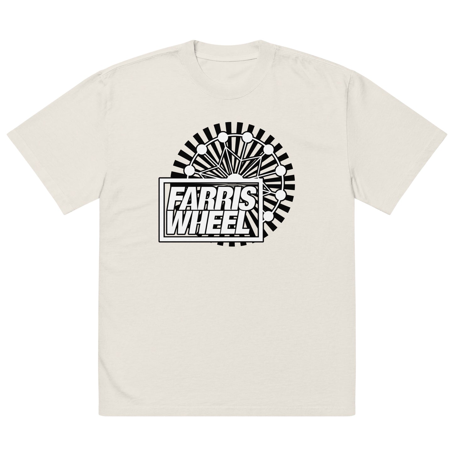 Farris Wheel Oversized Faded T-shirt