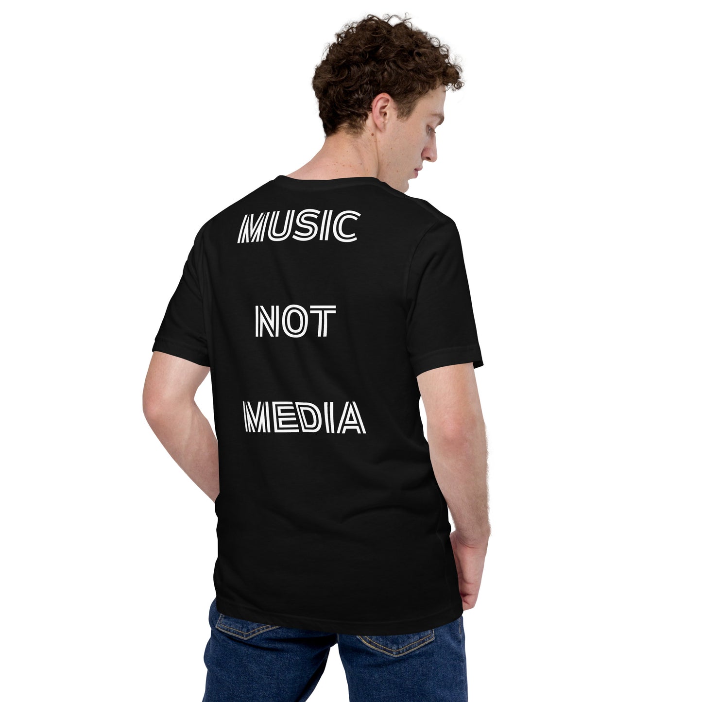 fWr Music Not Media Unisex T-shirt