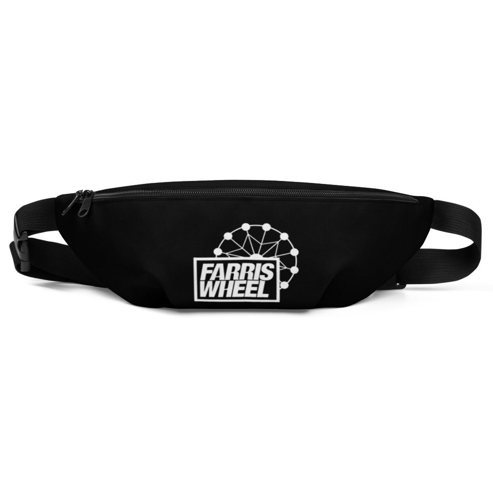 Farris Wheel Black Fanny Pack - BeExtra! Apparel & More