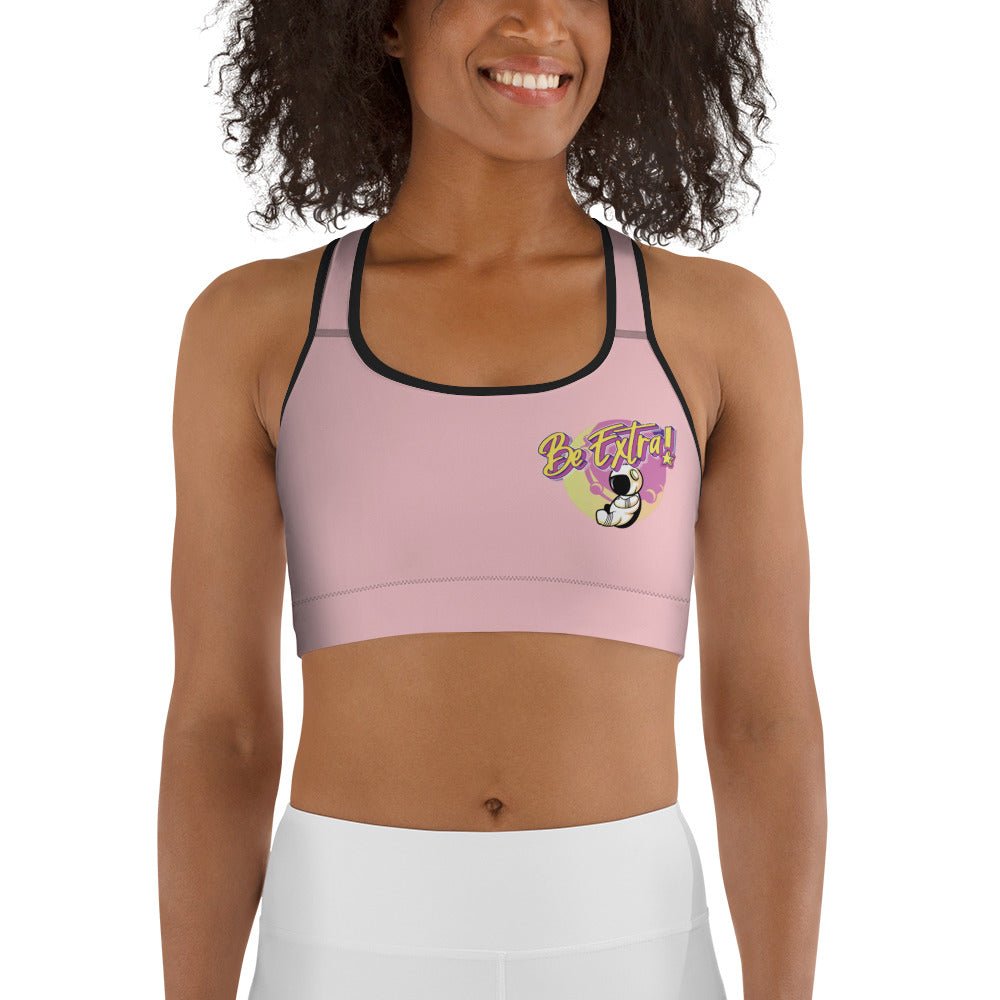 Be Extra Pink Sports Bra - BeExtra! Apparel & More