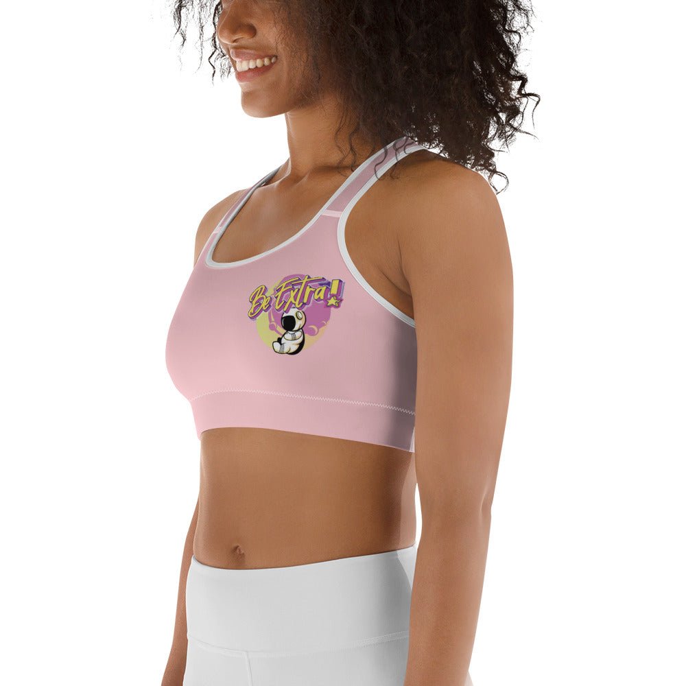 Be Extra Pink Sports Bra - BeExtra! Apparel & More