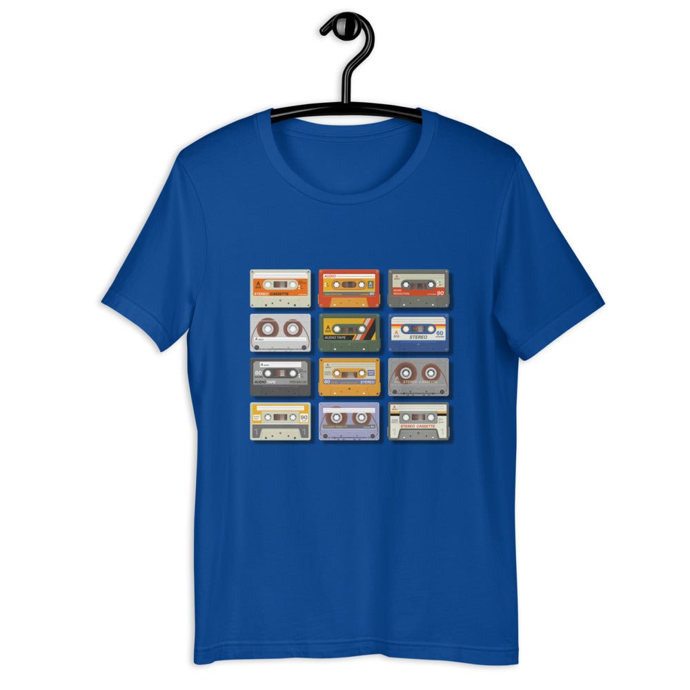 Be Extra! Retro Cassettes Unisex T-Shirt - BeExtra! Apparel & More