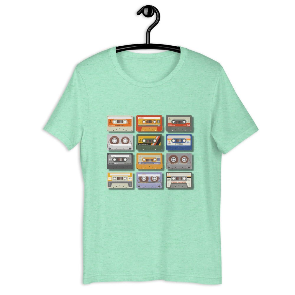 Be Extra! Retro Cassettes Unisex T-Shirt - BeExtra! Apparel & More