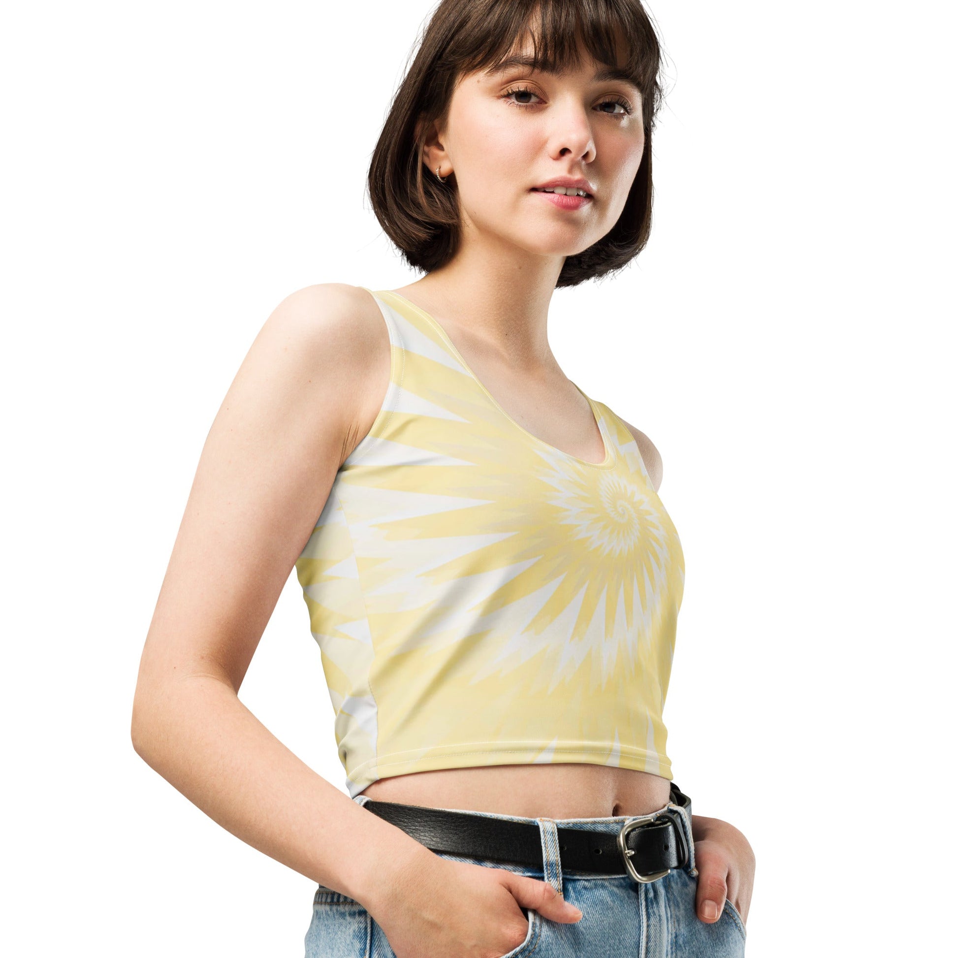 Be Extra! Silky Sun Tie-Dye Crop Top - BeExtra! Apparel & More
