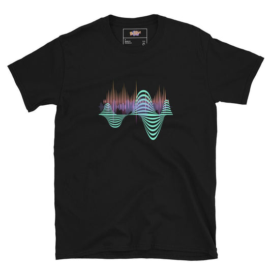Be Extra! Sound Wave Short-Sleeve Unisex T-Shirt - BeExtra! Apparel & More