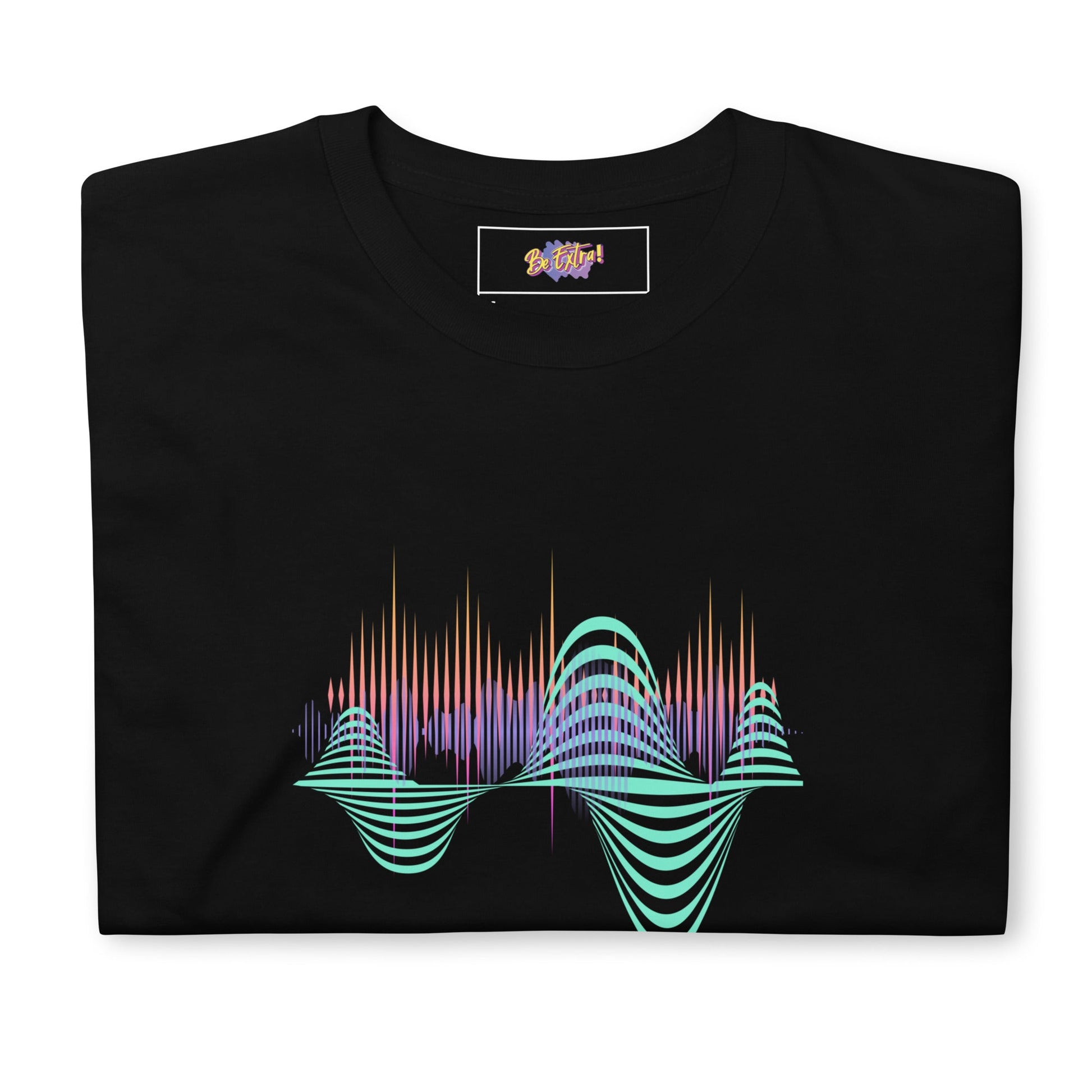Be Extra! Sound Wave Short-Sleeve Unisex T-Shirt - BeExtra! Apparel & More