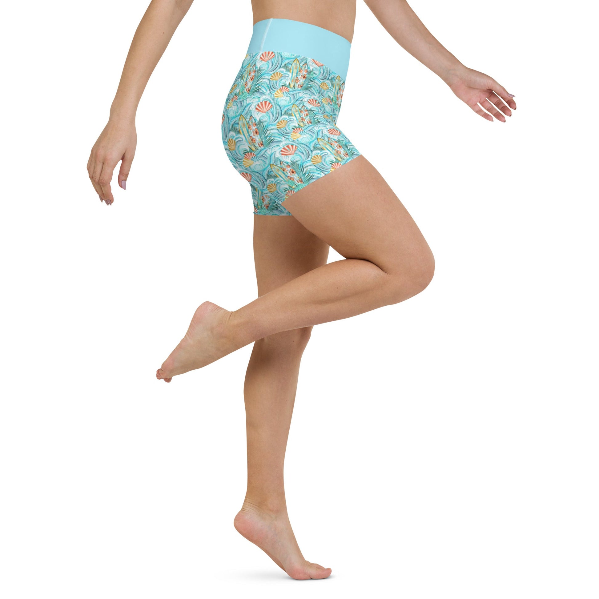 Be Extra! Summer Vibes Yoga Shorts - BeExtra! Apparel & More