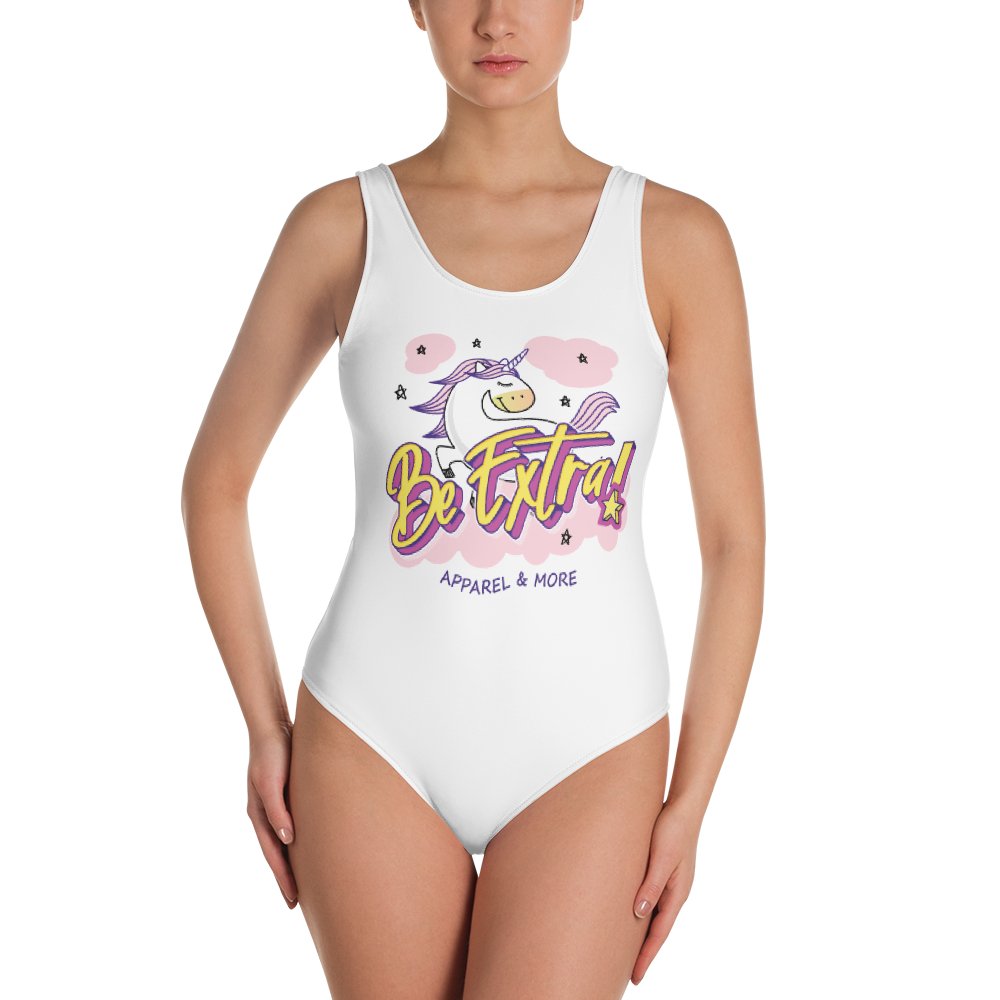 Be Extra Unicorn One-Piece Swimsuit - BeExtra! Apparel & More