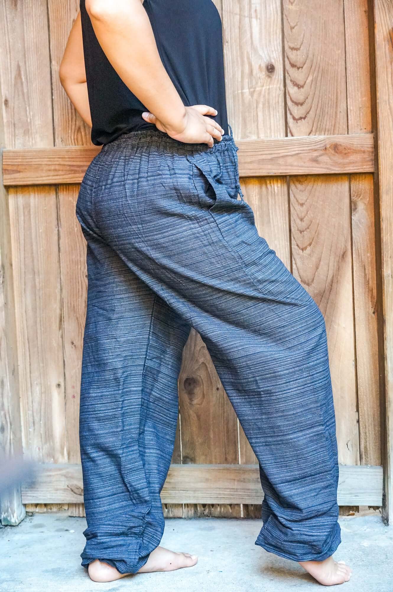 Blue Lagoon Cotton Boho Pants - BeExtra! Apparel & More