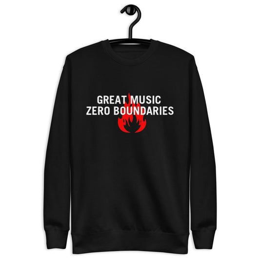 Brooklyn Fire - Great Music Zero Boundaries - Unisex Fleece Pullover - BeExtra! Apparel & More