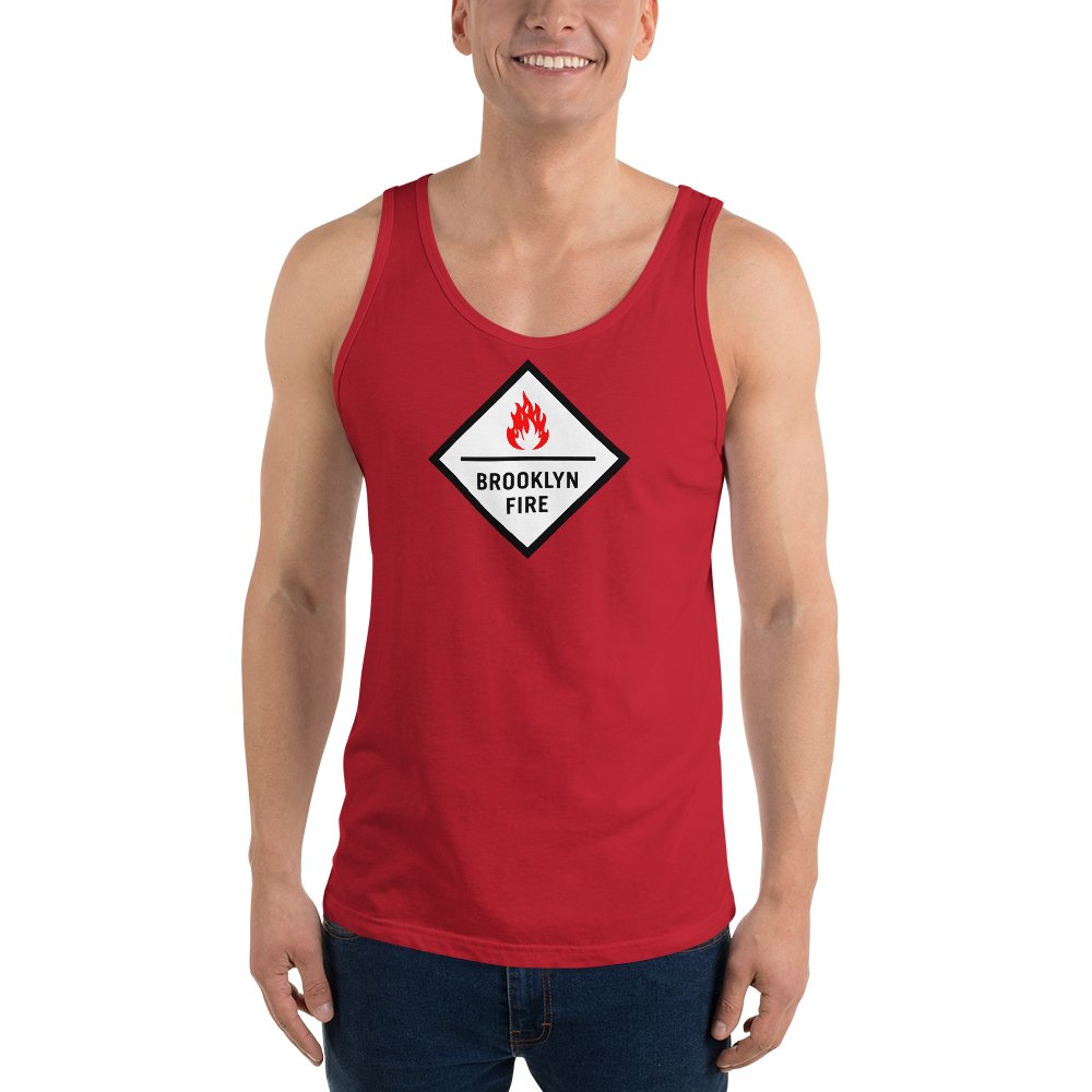 Brooklyn Fire Unisex Tank Top - BeExtra! Apparel & More