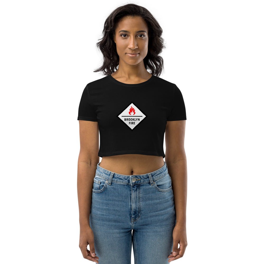 Brooklyn Fire Women’s Fitting Crop Tee - BeExtra! Apparel & More