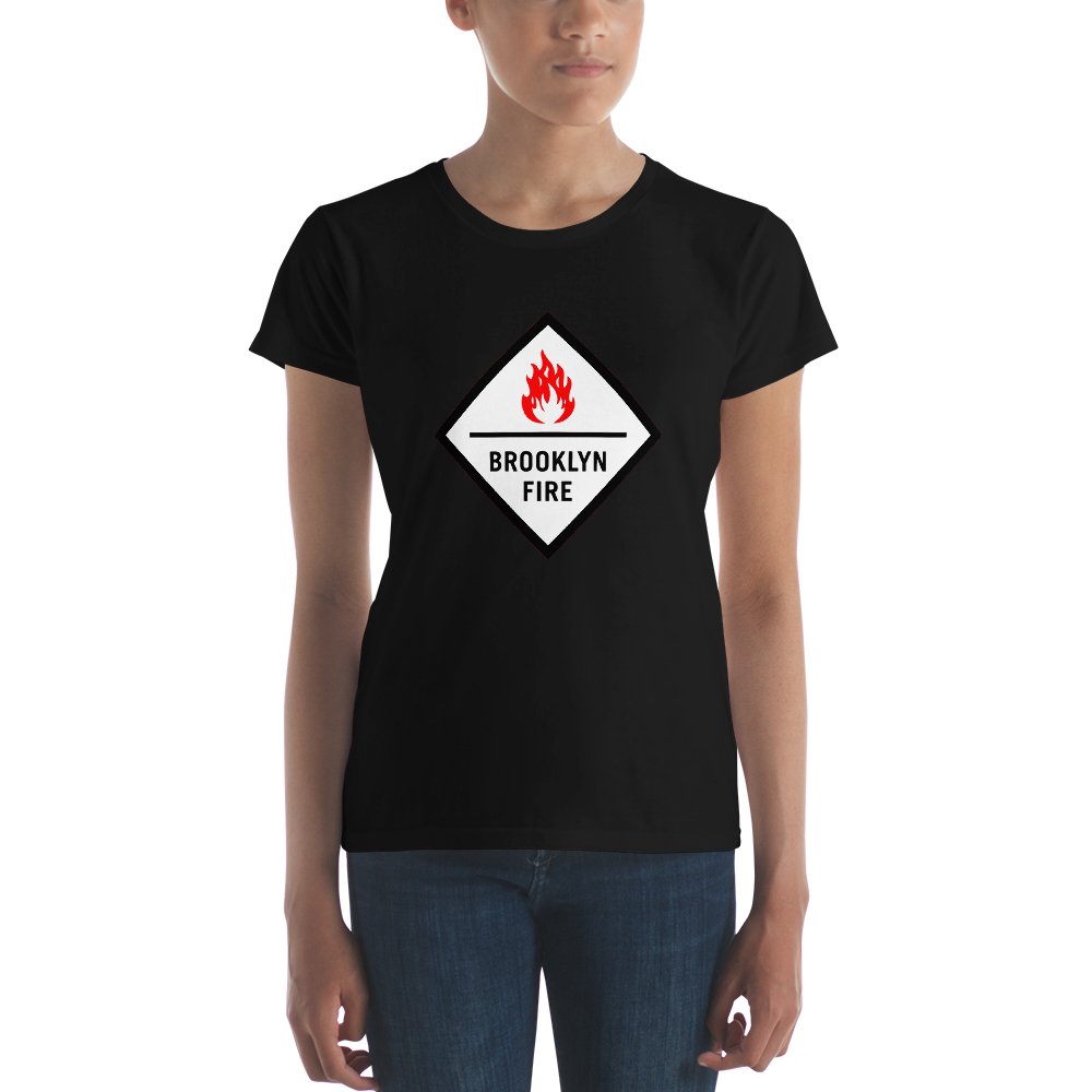 Brooklyn Fire Women's Fitting T-shirt - BeExtra! Apparel & More
