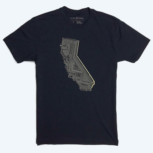 Cali Tech Men's T-shirt - BeExtra! Apparel & More