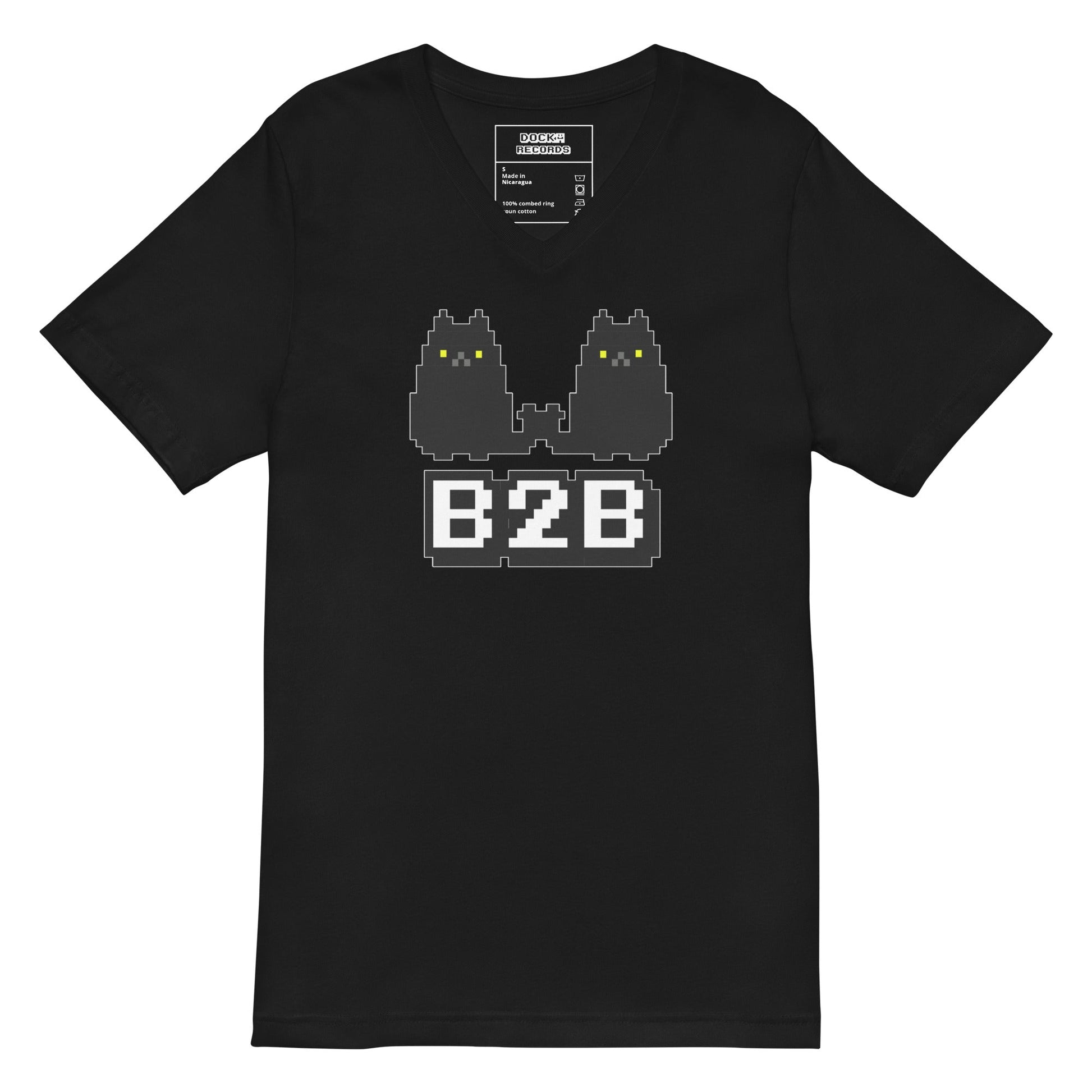 Docka Records B2B Unisex V-Neck T-Shirt - BeExtra! Apparel & More