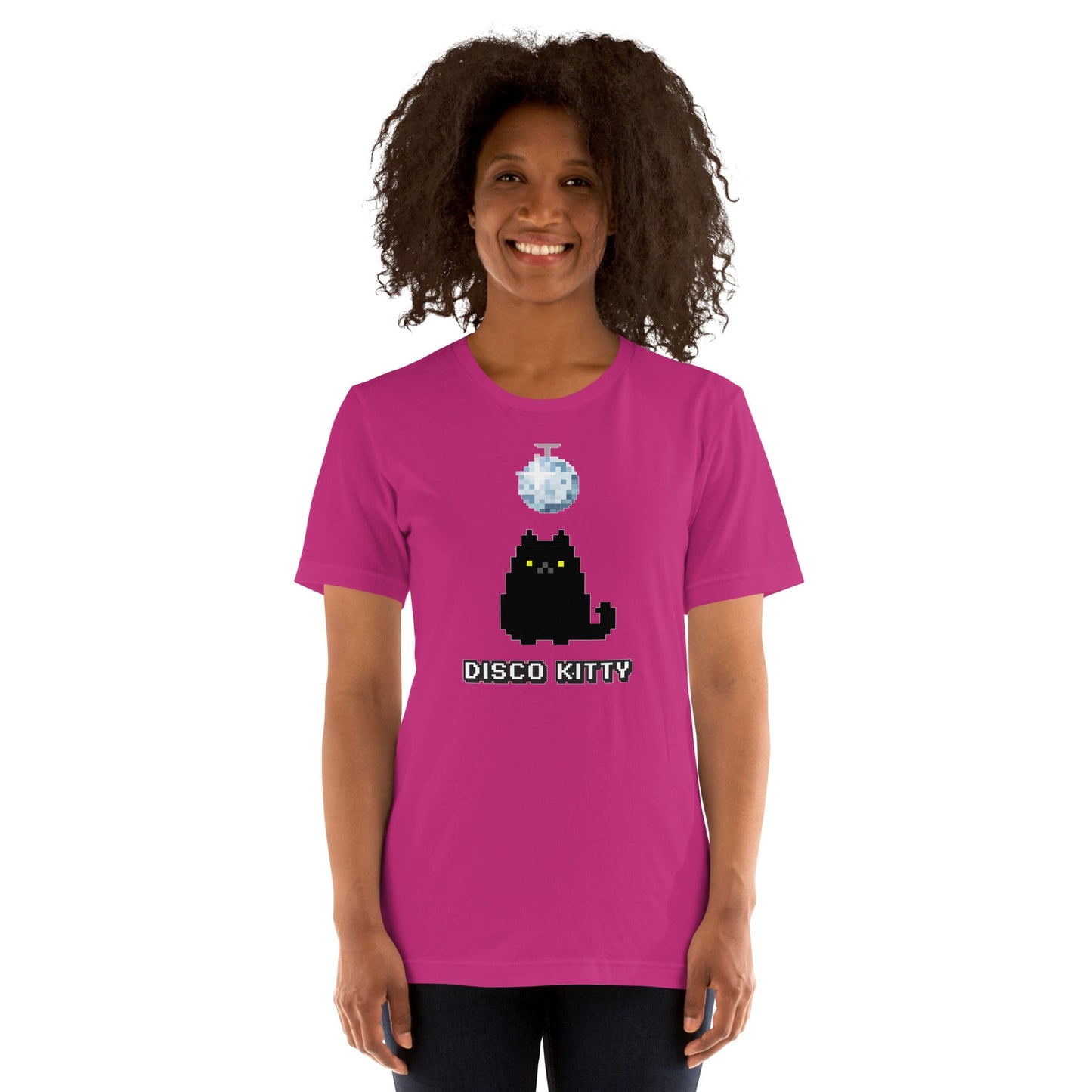 Docka Records Disco Kitty Unisex T-shirt - BeExtra! Apparel & More