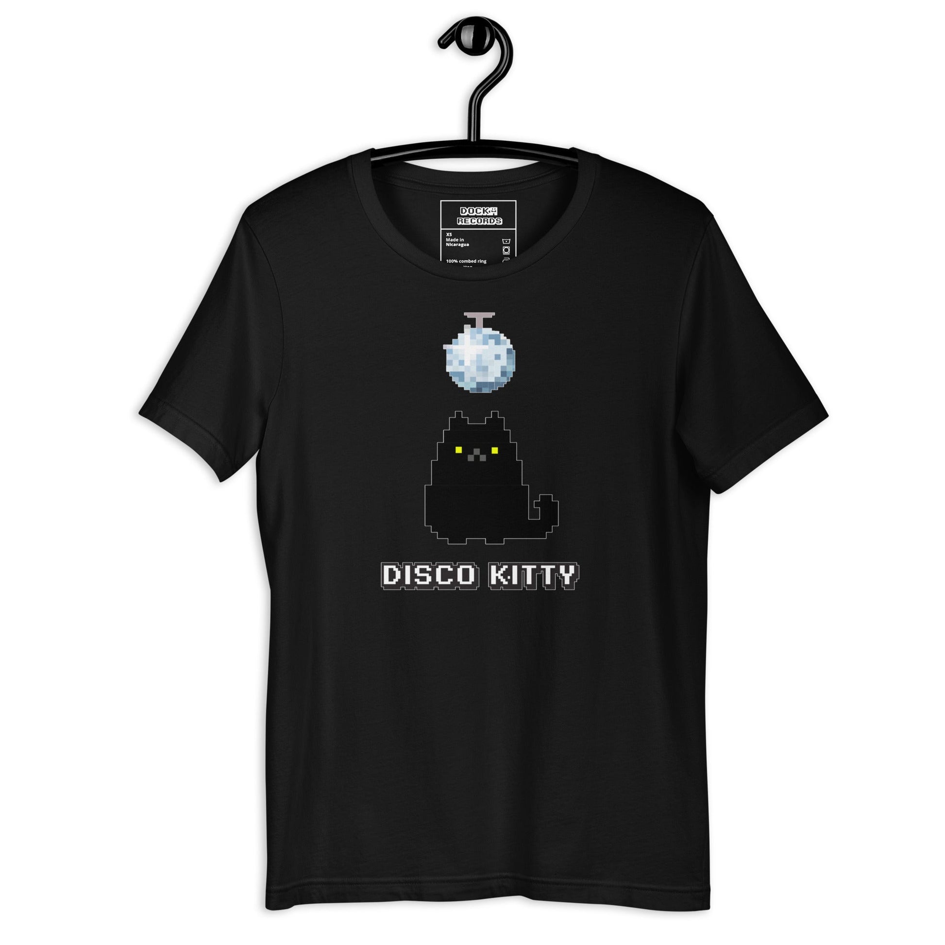 Docka Records Disco Kitty Unisex T-shirt - BeExtra! Apparel & More