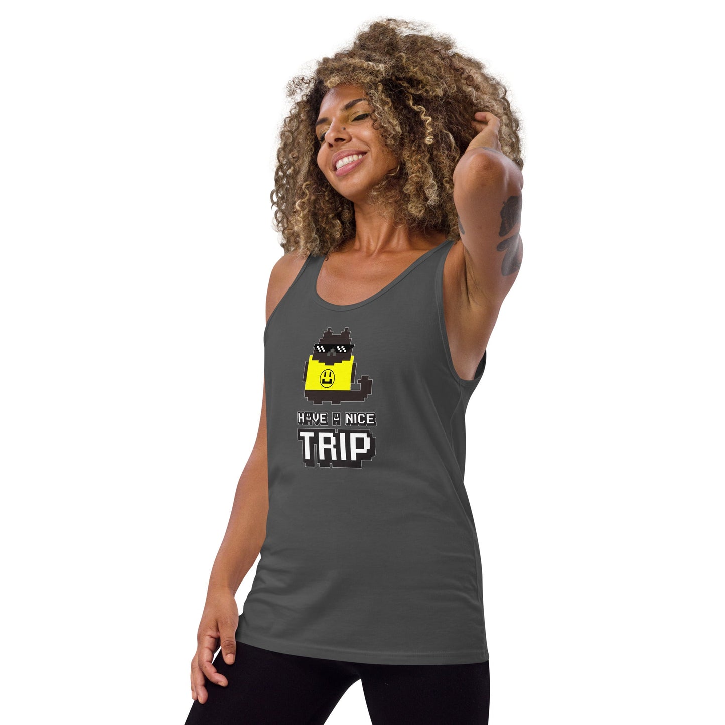 Docka Records Have a Nice Trip Unisex Tank Top - BeExtra! Apparel & More