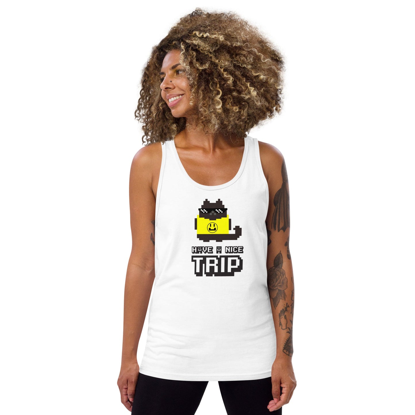 Docka Records Have a Nice Trip Unisex Tank Top - BeExtra! Apparel & More