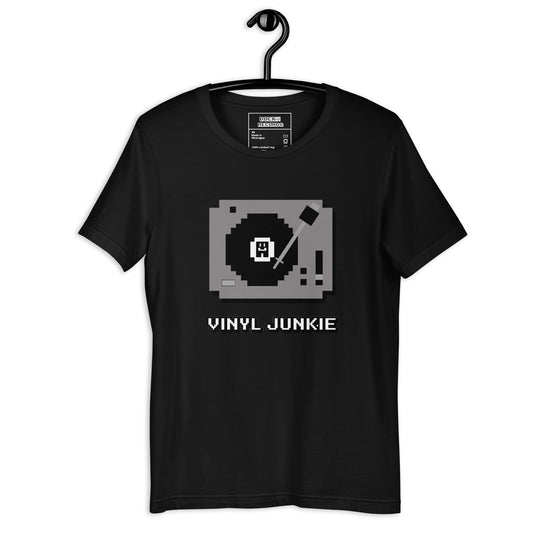 Docka Records Vinyl Junkie Unisex T-shirt - BeExtra! Apparel & More