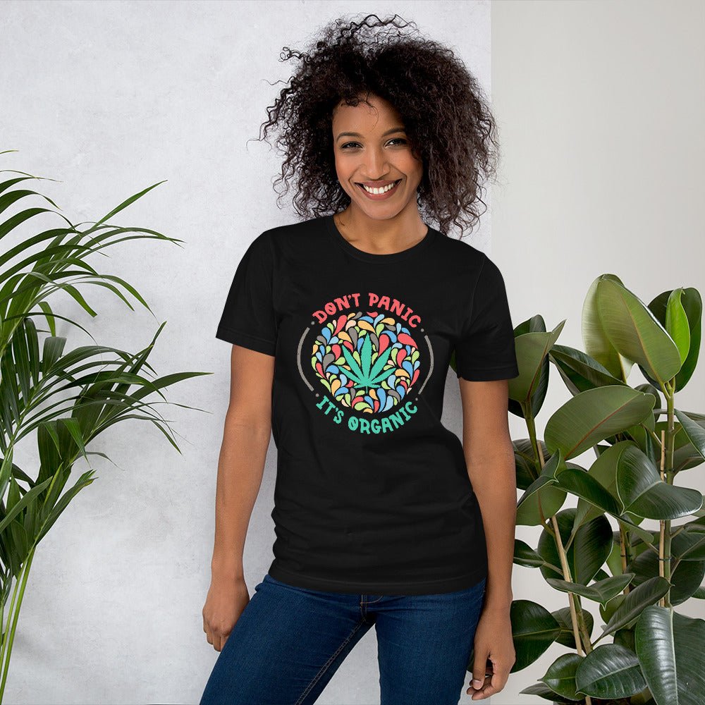 Don't Panic It's Organic Unisex T-Shirt - BeExtra! Apparel & More