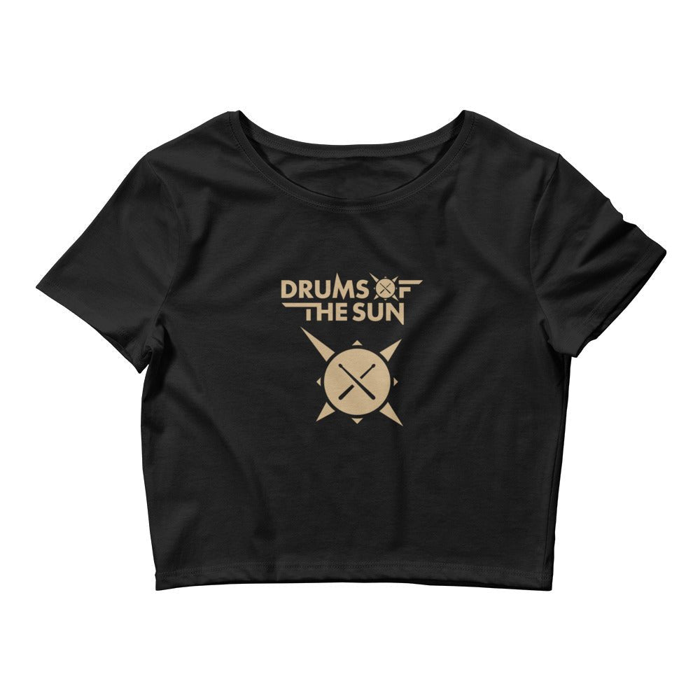 Drums of the Sun Women’s Crop Tee - BeExtra! Apparel & More