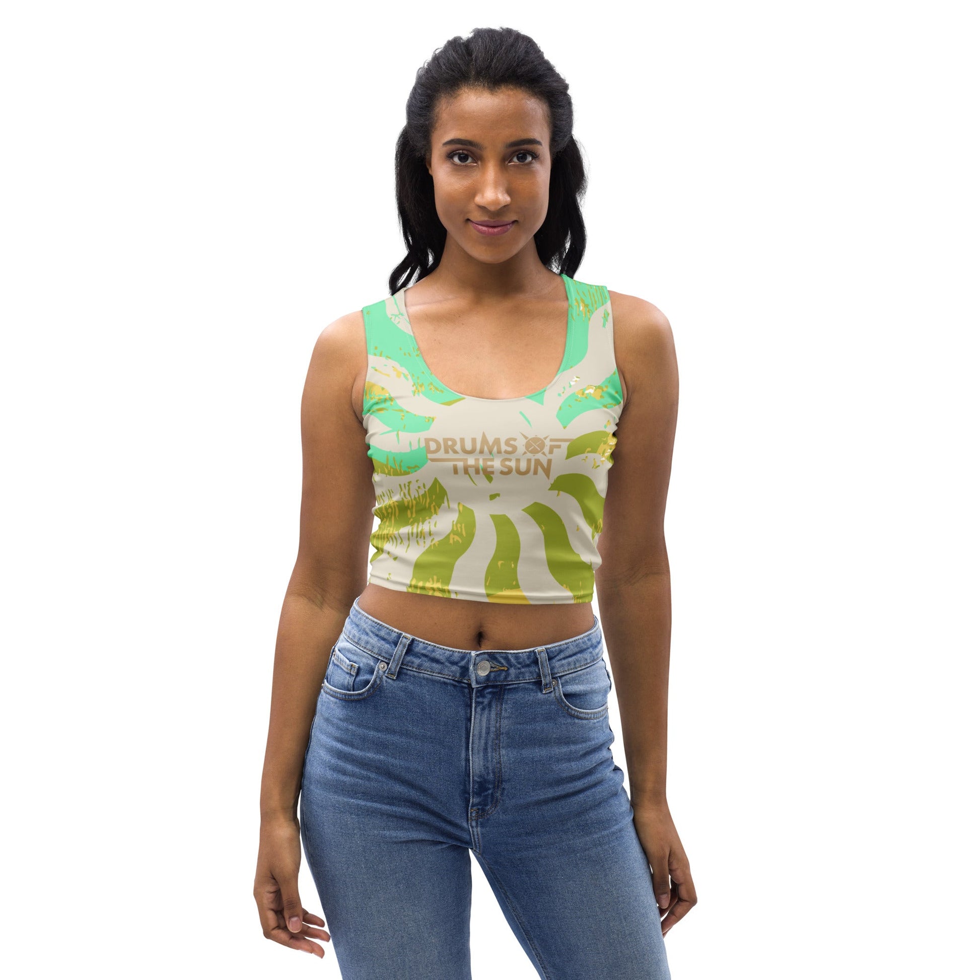 Drums of the Sun Women's Crop Top - BeExtra! Apparel & More