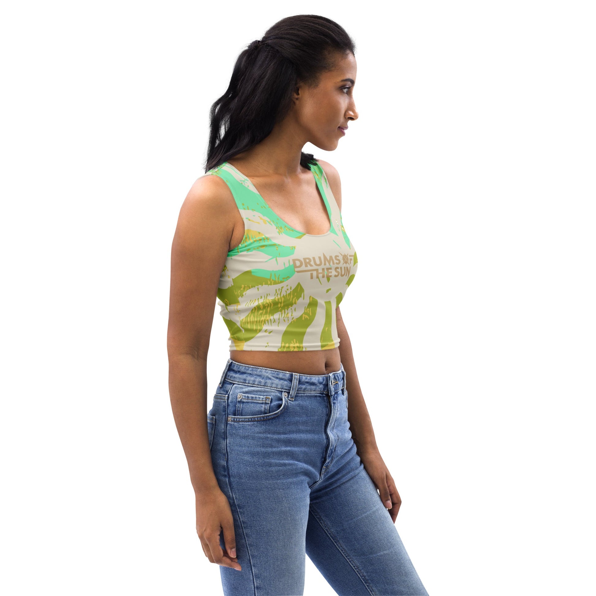 Drums of the Sun Women's Crop Top - BeExtra! Apparel & More