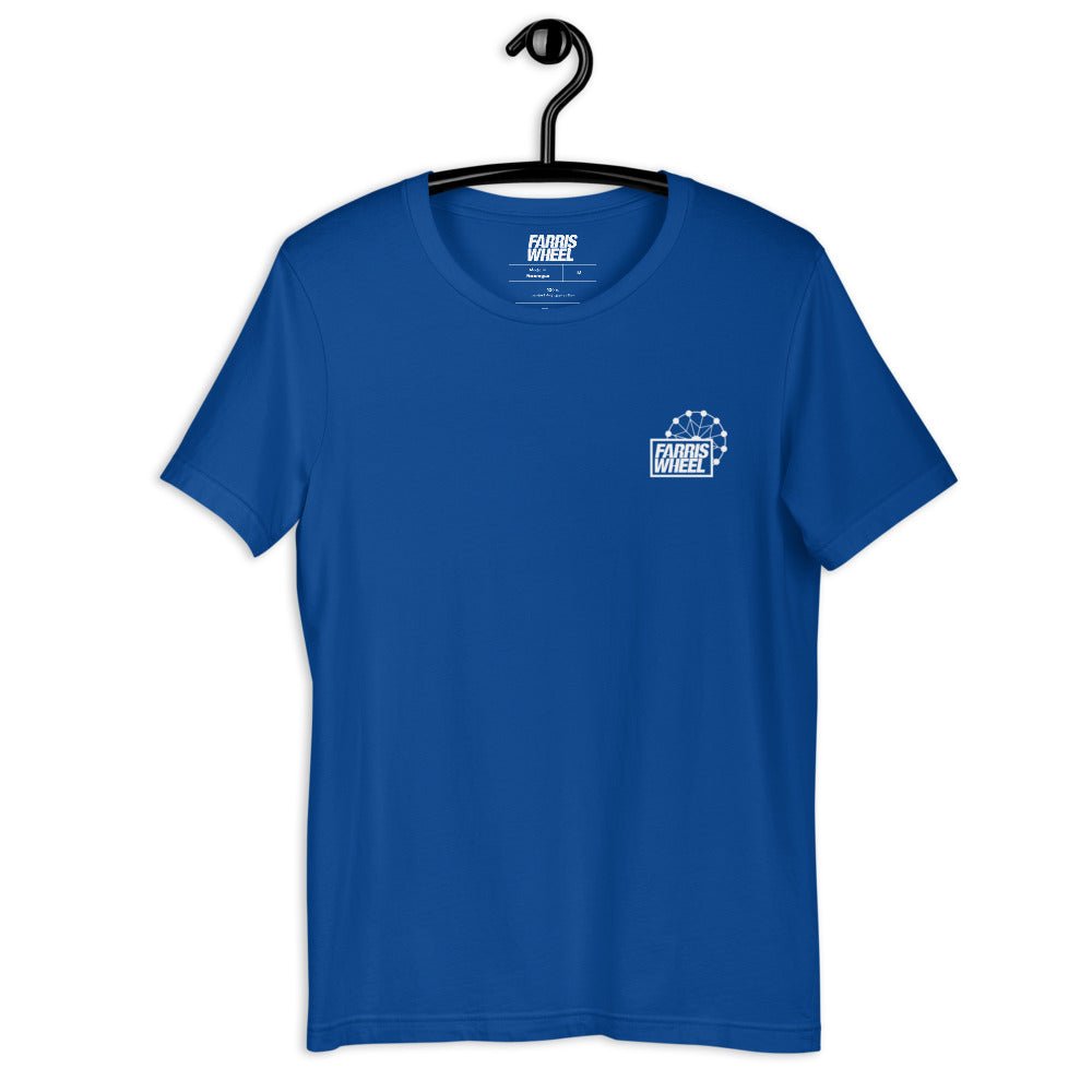 Farris Wheel Acid Chicago Flag Unisex T-Shirt - BeExtra! Apparel & More