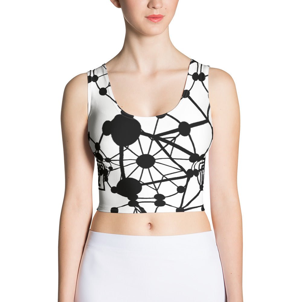 Farris Wheel All Over Print Crop Top - BeExtra! Apparel & More