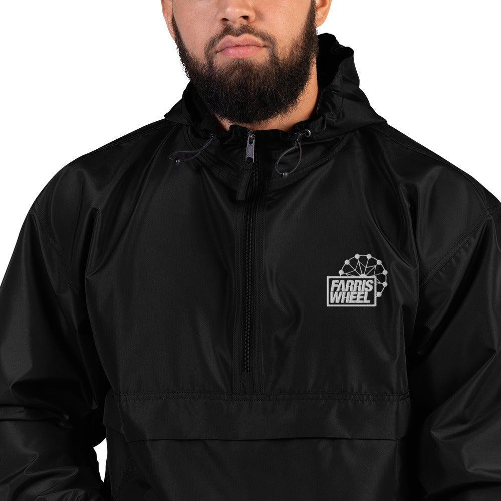 Farris Wheel Embroidered Champion Packable Jacket - BeExtra! Apparel & More