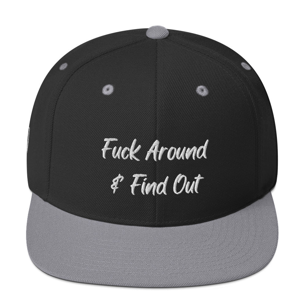 Farris Wheel "Fuck Around & Find Out" Snapback Hat | fWr - BeExtra! Apparel & More