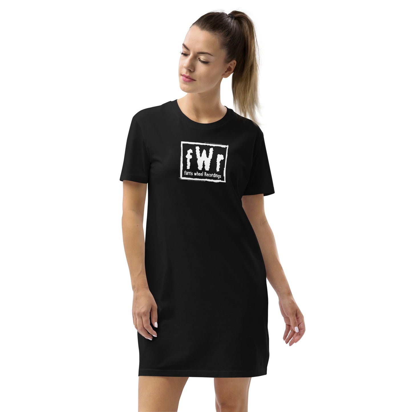 Farris Wheel fWr Organic Cotton T-Shirt Dress - BeExtra! Apparel & More