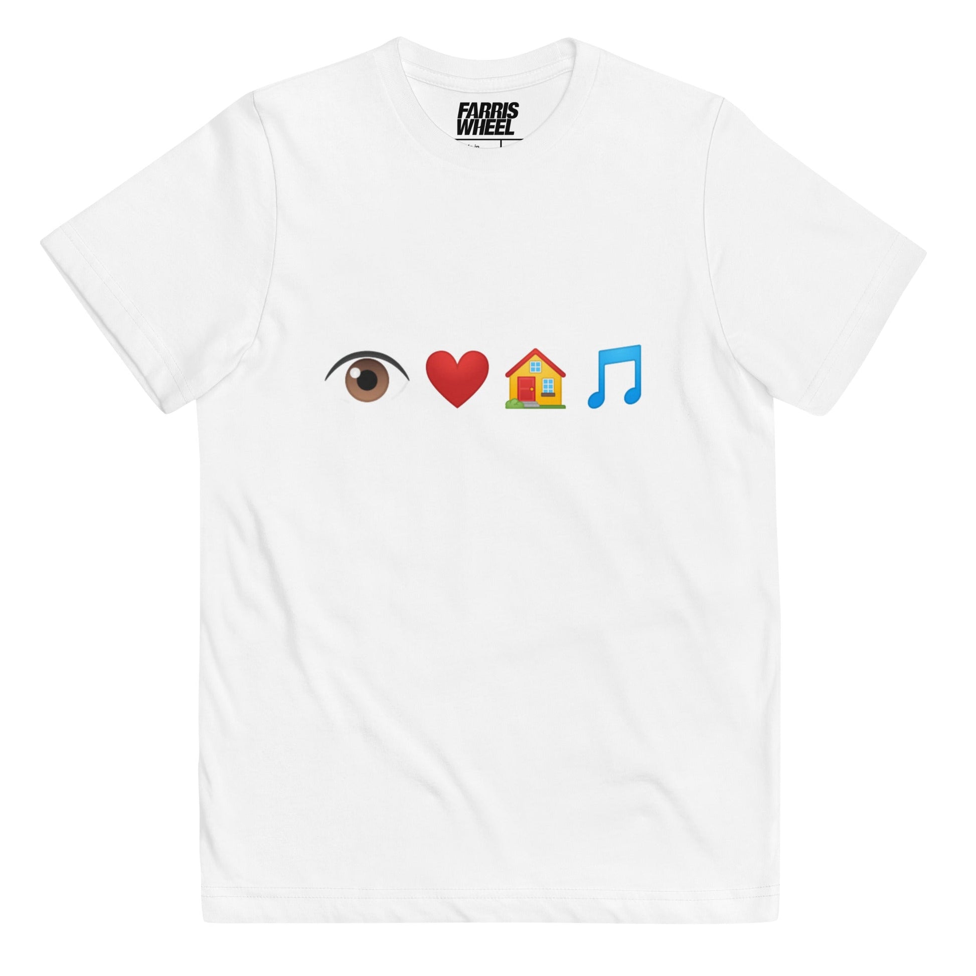 Farris Wheel Kids Emoji Jersey T-shirt - BeExtra! Apparel & More